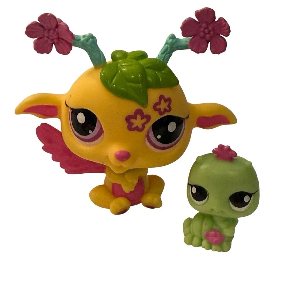 Littlest Pet Shop Moonlit Meadow Fairies G2 Set #2680 #2681 #2682 #2683 LPS